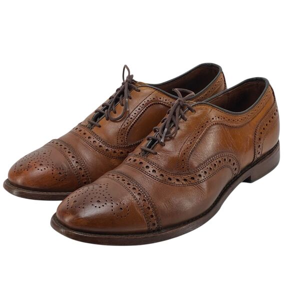 Allen Edmonds STRAND‎ Cap-Toe Oxford Dress Shoes 9 D Walnut main image 6